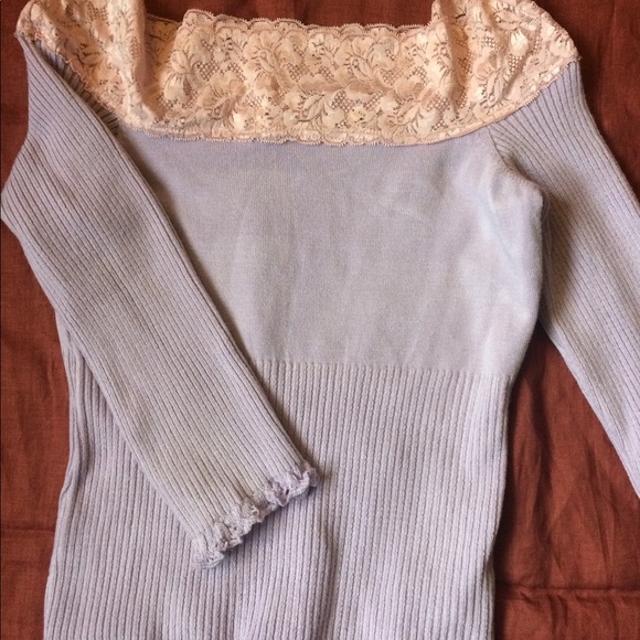 Off The Shoulder Sweater - Picture 3 of 5